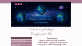 What Centrodeluzdelangel.com website looked like in 2019 (4 years ago)