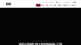 What Cashmaal.com website looked like in 2019 (4 years ago)