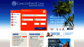 What Cancunfirstclass.com website looked like in 2019 (4 years ago)