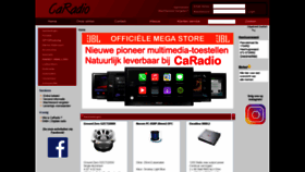 What Caradio.nl website looked like in 2019 (4 years ago)