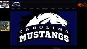 What Carolina-mustangs.com website looked like in 2019 (4 years ago)