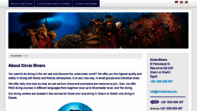 What Circledivers.com website looked like in 2019 (4 years ago)