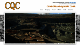 What Cumberlandquarry.com website looked like in 2019 (4 years ago)