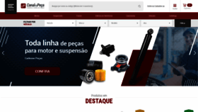 What Canaldapeca.com.br website looked like in 2019 (6 years ago)