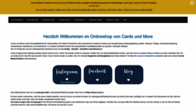 What Cards-und-more.de website looked like in 2019 (4 years ago)