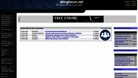 What Cordageforum.net website looked like in 2019 (5 years ago)
