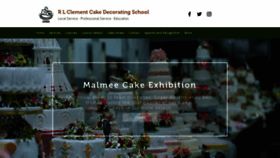 What Clementcake.com website looked like in 2019 (4 years ago)