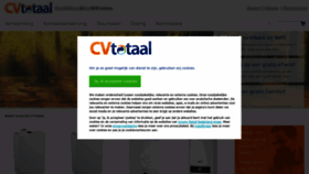 What Cvtotaal.nl website looked like in 2019 (4 years ago)