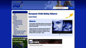 What Childsafetyeurope.org website looked like in 2019 (4 years ago)