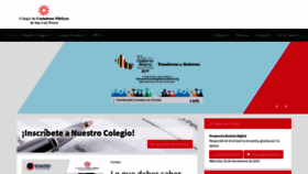 What Ccpslp.org.mx website looked like in 2019 (6 years ago)