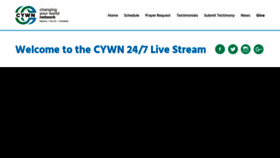 What Cywn.tv website looked like in 2019 (4 years ago)