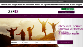 What Cartezero.fr website looked like in 2019 (4 years ago)