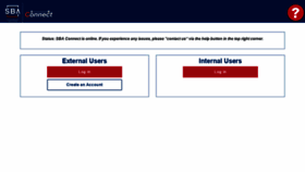 What Connect.sba.gov website looked like in 2019 (4 years ago)