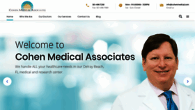 What Cohenmedical.com website looked like in 2019 (4 years ago)