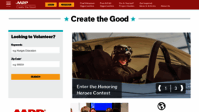 What Createthegood.org website looked like in 2019 (4 years ago)