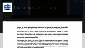 What Cornerstone-grp.com website looked like in 2019 (4 years ago)