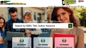 What Cheapesttextbooks.com website looked like in 2019 (4 years ago)