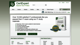 What Certexpert.com website looked like in 2019 (4 years ago)
