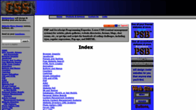 What Css-resources.com website looked like in 2019 (4 years ago)
