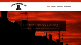 What Chimchimney.ca website looked like in 2019 (4 years ago)