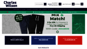 What Cwclothes.co.uk website looked like in 2019 (4 years ago)