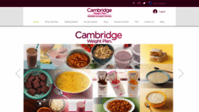 What Cambridgeweightplan.co.nz website looked like in 2019 (4 years ago)