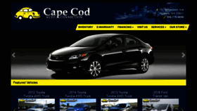 What Capecodautoconnection.com website looked like in 2019 (4 years ago)