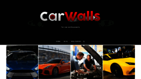 What Carwalls.org website looked like in 2019 (4 years ago)