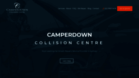 What Camperdowncollisioncentre.com.au website looked like in 2019 (4 years ago)