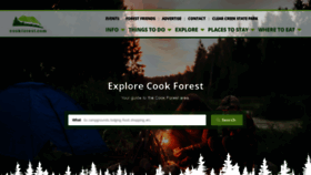 What Cookforest.com website looked like in 2019 (4 years ago)