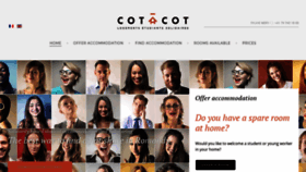 What Cotacot.com website looked like in 2019 (4 years ago)