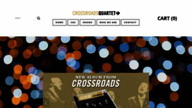 What Crossroadsquartet.com website looked like in 2019 (4 years ago)