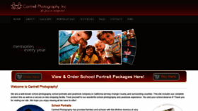 What Cantrellschoolphoto.com website looked like in 2019 (4 years ago)