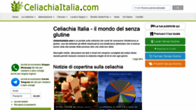 What Celiachiaitalia.com website looked like in 2019 (4 years ago)