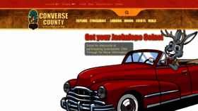 What Conversecountytourism.com website looked like in 2019 (4 years ago)