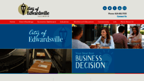 What Cityofedwardsvilleecondev.com website looked like in 2019 (4 years ago)