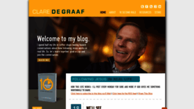 What Claredegraaf.com website looked like in 2019 (4 years ago)