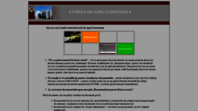 What Curteapelconstanta.eu website looked like in 2019 (4 years ago)