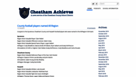 What Cheathamachieves.net website looked like in 2019 (4 years ago)