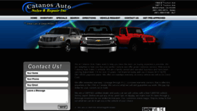 What Catanosautosalesinc.com website looked like in 2019 (4 years ago)
