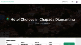 What Chapada-diamantina-hoteis.com website looked like in 2019 (4 years ago)