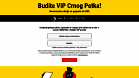 What Crnipetak.rs website looked like in 2019 (5 years ago)