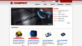 What Champway.com.tw website looked like in 2019 (4 years ago)