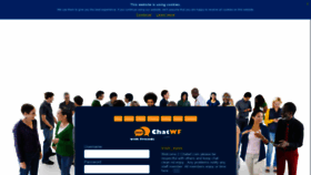 What Chatwf.com website looked like in 2019 (4 years ago)
