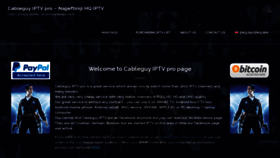What Cableguy.pro website looked like in 2019 (4 years ago)