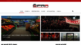What Casopis-sifra.cz website looked like in 2019 (4 years ago)