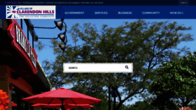 What Clarendonhills.us website looked like in 2019 (4 years ago)