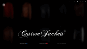What Customjackets.co.uk website looked like in 2019 (4 years ago)