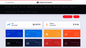 What Caparrosogarces.mx website looked like in 2019 (6 years ago)