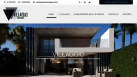 What Construtoravillaggio.com.br website looked like in 2019 (4 years ago)